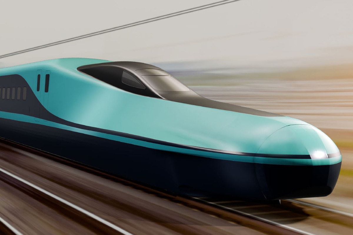 Mumbai-Ahmedabad Bullet Train high speed rail concept image
