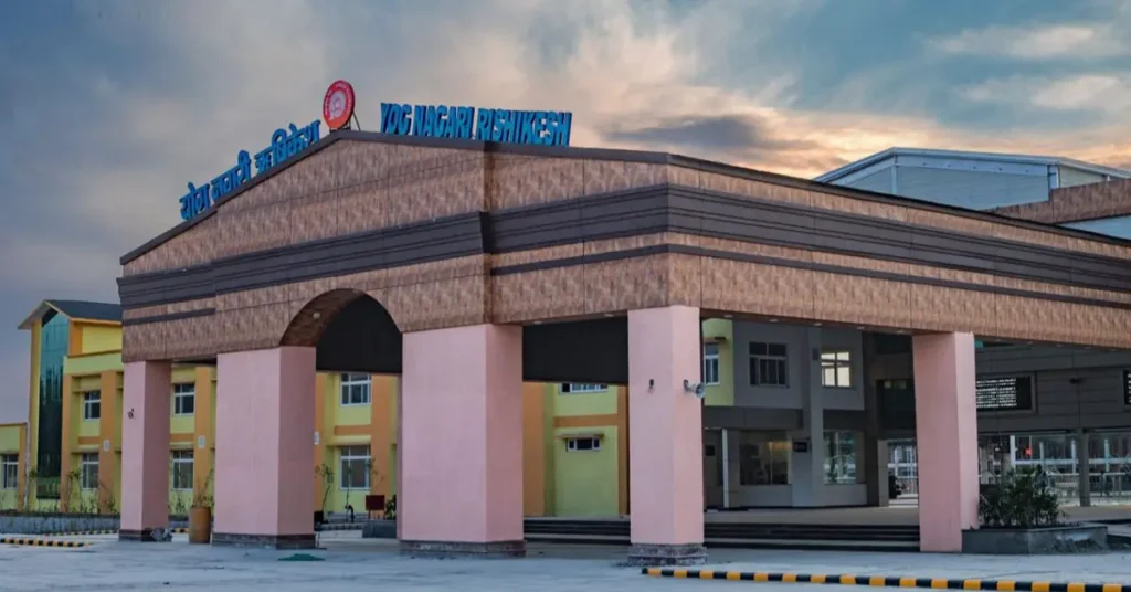 Rishikesh-Karnaprayag rail line station infrastructure