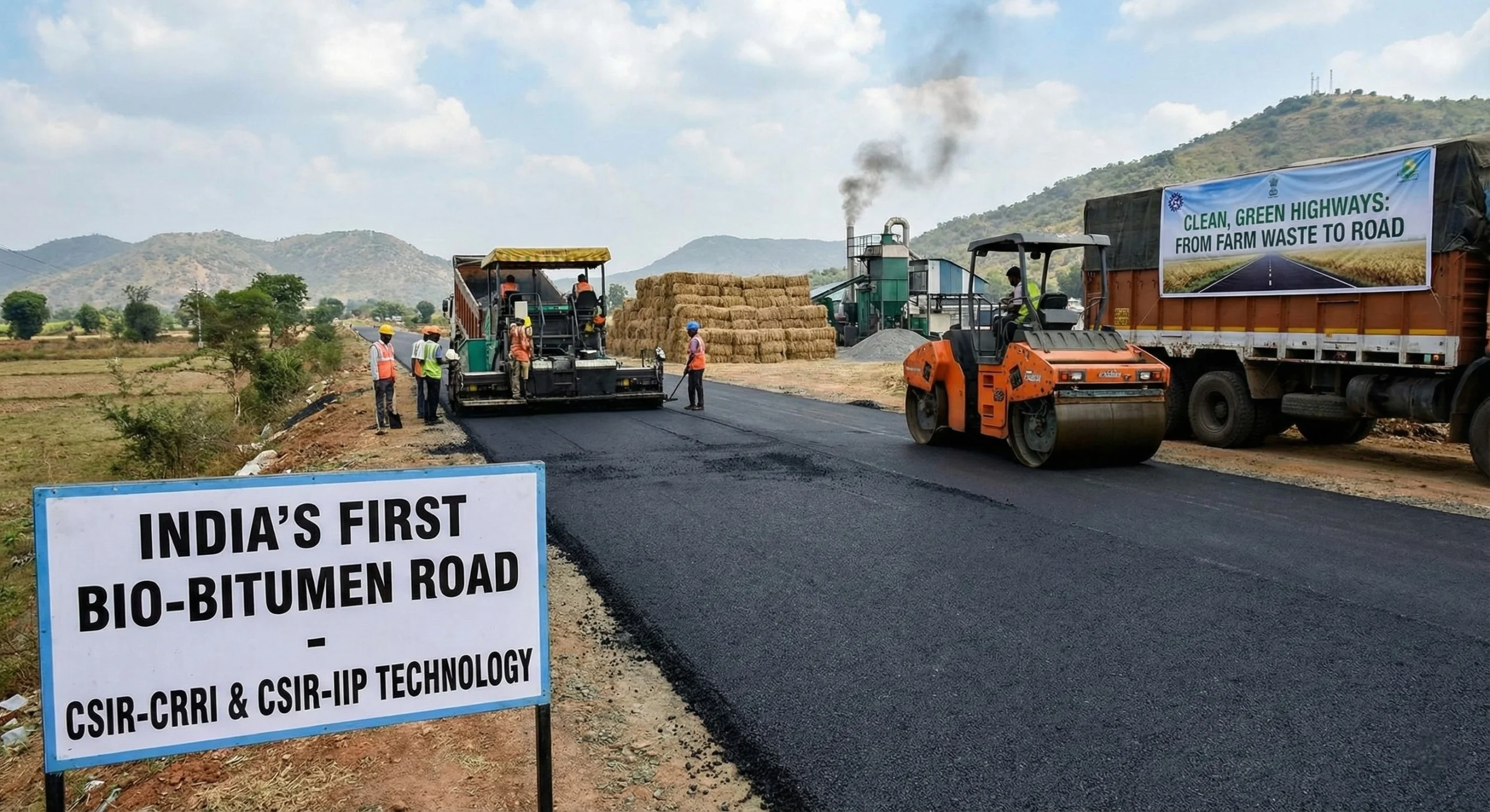 Sustainable Highway Construction Using Bio-Bitumen