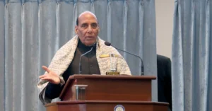 DRDO high-risk research discussion during Rajnath Singh address