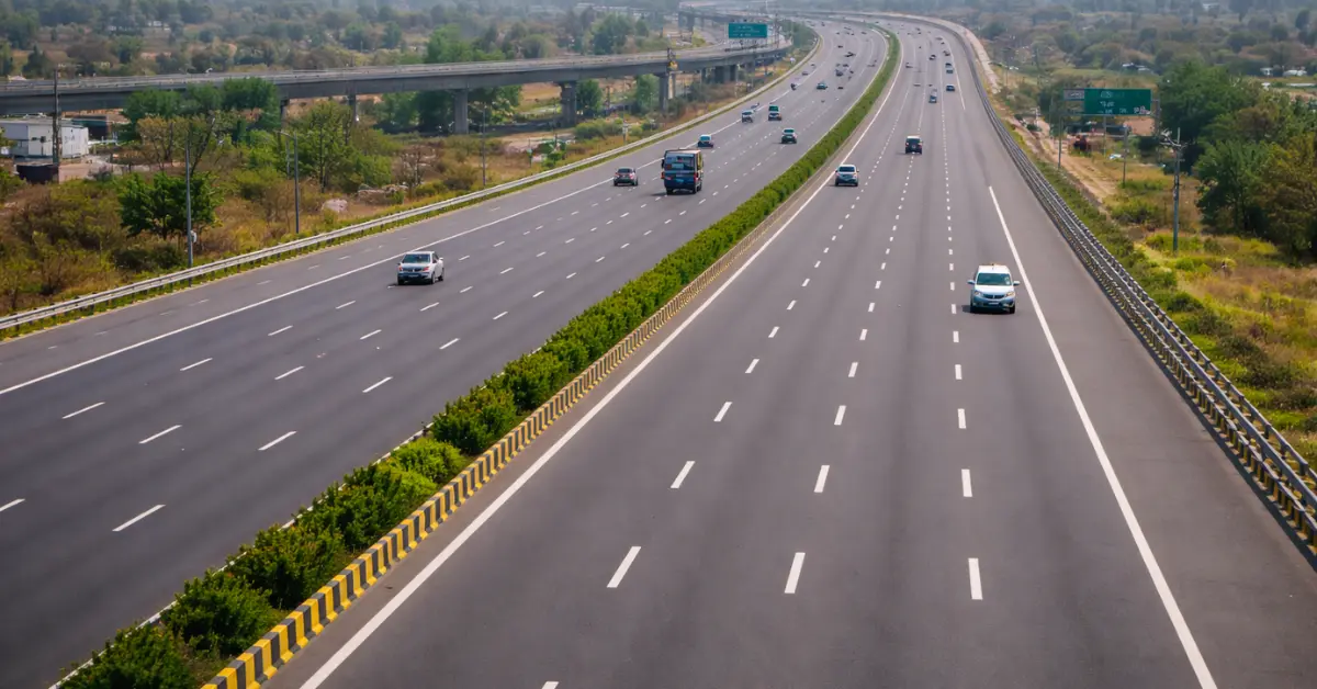 high-speed road corridors network in India