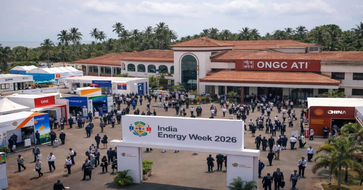 India Energy Week 2026 conference venue in Goa hosting a global energy conclave