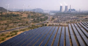 Installed power capacity across renewable and conventional sources in India