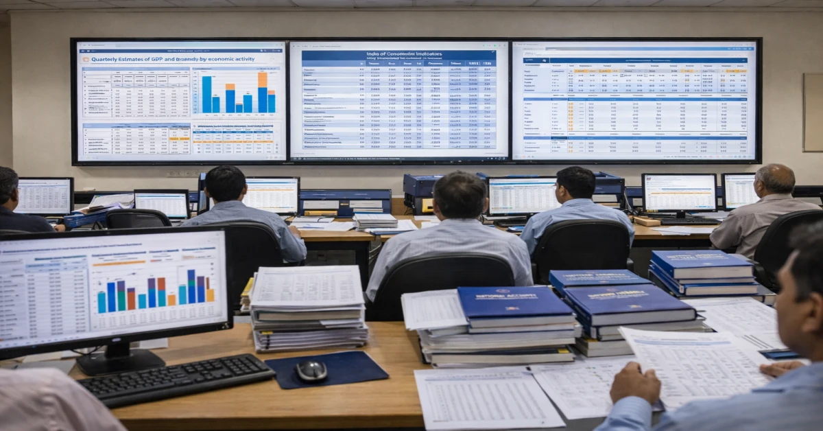 New National Accounts Series data update showing India GDP statistical framework