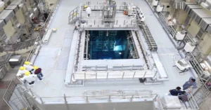 Apsara-U nuclear research reactor facility at Bhabha Atomic Research Centre, India