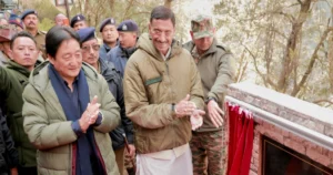 Chungthang-Lachen road axis restored by BRO in North Sikkim