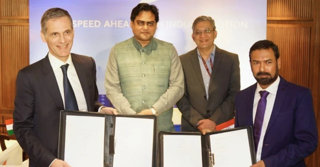 CMA CGM Cochin Shipyard contract signing ceremony in New Delhi