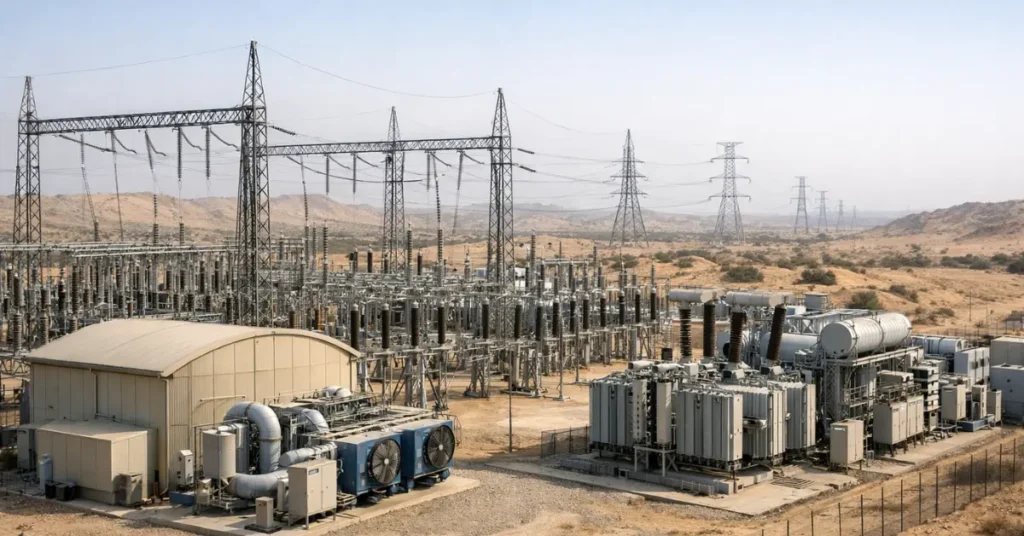 Fatehgarh-II substation grid stability project with synchronous condenser units