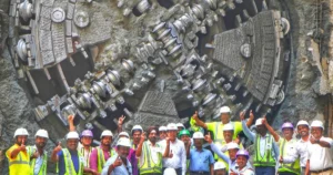 Flamingo TBM achieves breakthrough at Thirumayilai Station on Chennai Metro Corridor-4