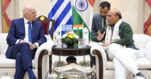 India and Greece defence ministers hold bilateral talks in New Delhi