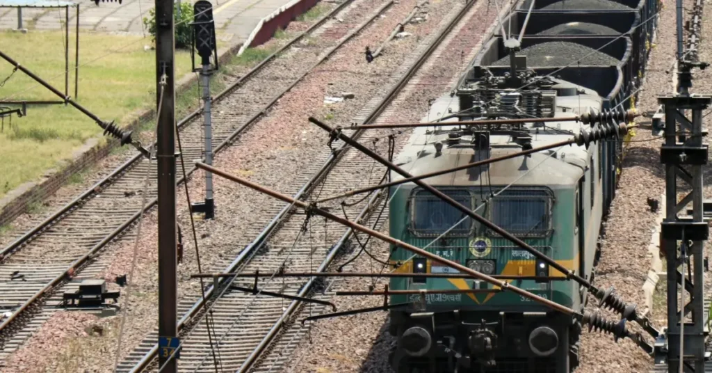 Muzaffarpur-Sagauli rail line doubling project representative Indian Railways double track infrastructure