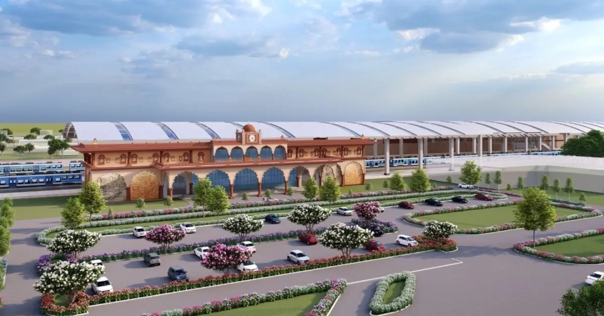 Proposed redevelopment design of Kota Junction Railway Station under the Amrit Bharat Station Scheme