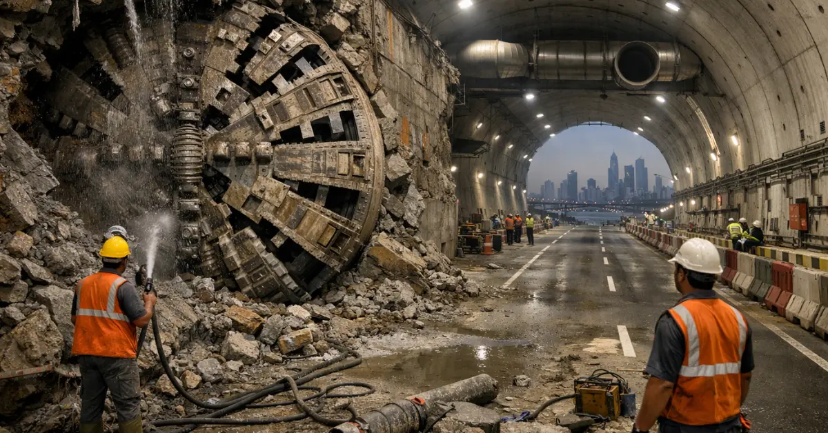 Integrated tunnel grid under development in Mumbai connecting major infrastructure nodes