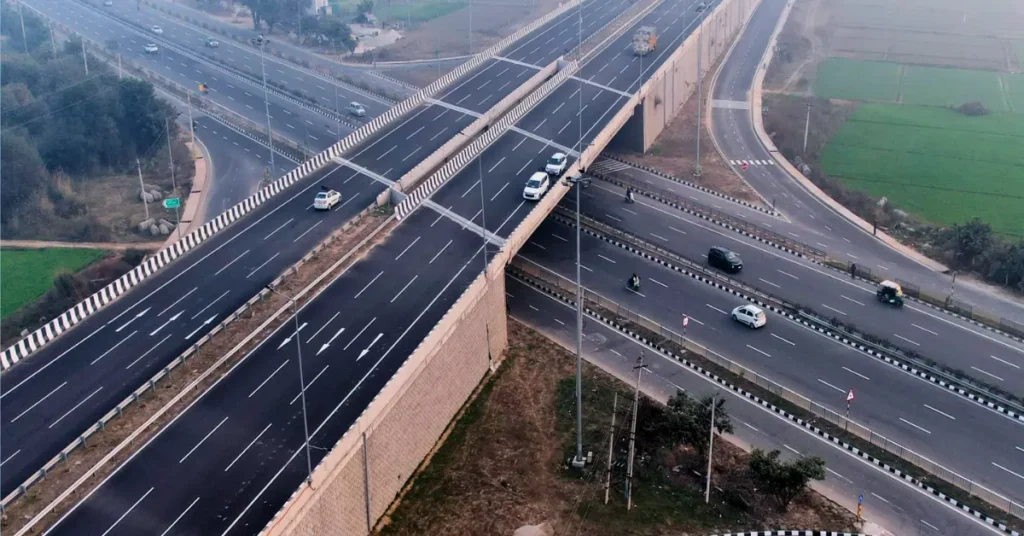 Six-lane greenfield road corridor linking NH-205A Ambala-Chandigarh section with Zirakpur Bypass
