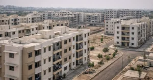 Affordable housing projects developed under PMAY-U in urban India