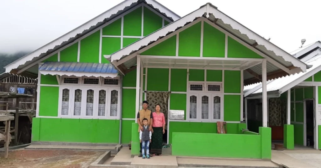 PMAY-Urban 2.0 house in Ziro Arunachal Pradesh