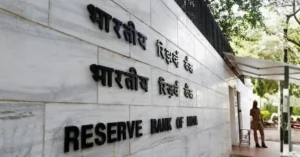 Reserve Bank of India headquarters building in Mumbai