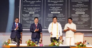 VOC Port infrastructure projects launch by Union Minister Sarbananda Sonowal