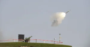 Very Short-Range Air Defence Missile System tested during DRDO trial at Chandipur