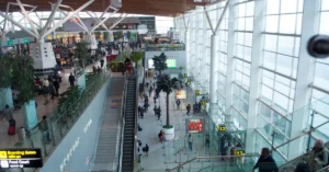 India handles 35.05 crore air travellers with passengers inside Delhi Airport terminal