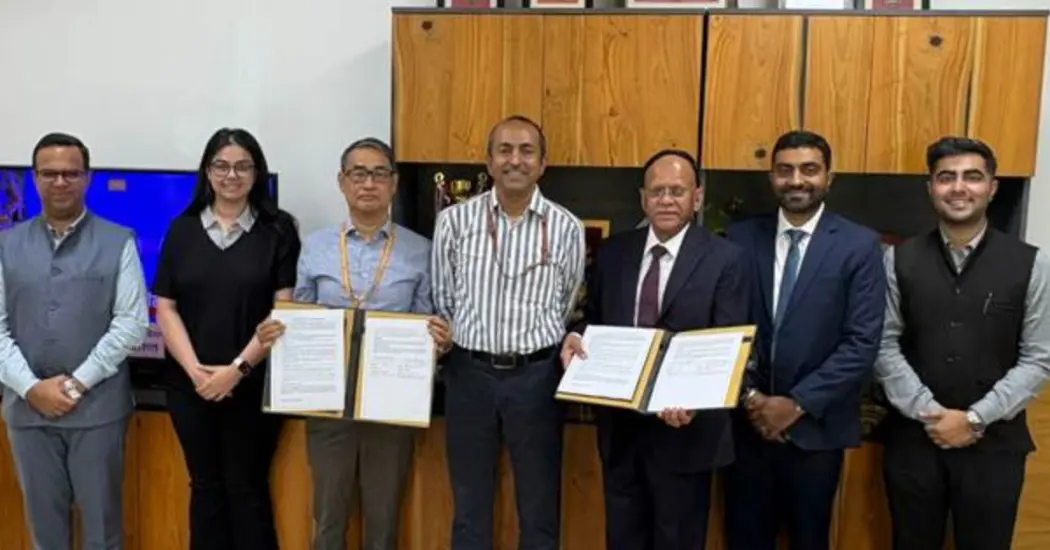 DPIIT and Blue Star Limited officials during MoU signing ceremony