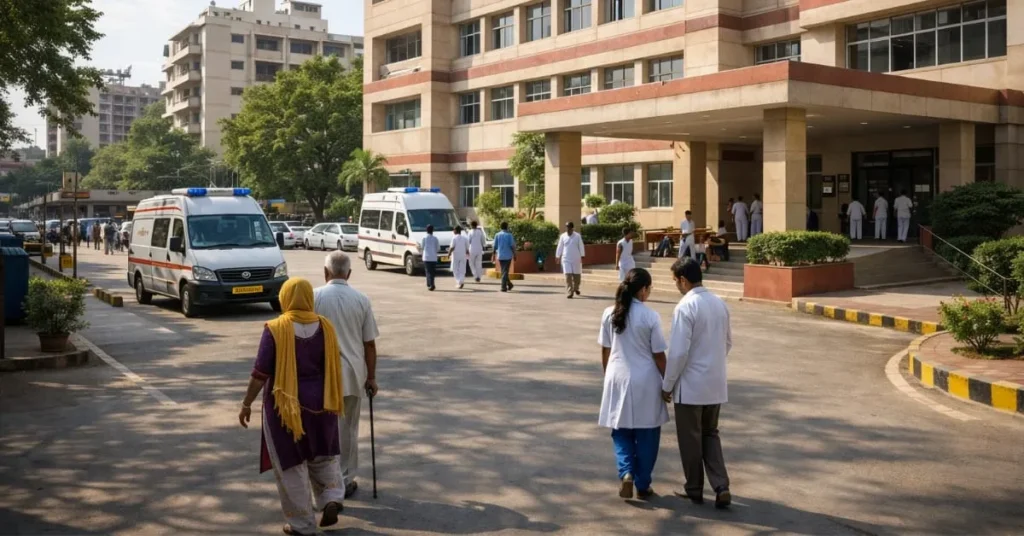 ESIC healthcare services for insured persons in India