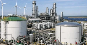 Industrial facility producing Green Ammonia and Green Methanol using renewable hydrogen