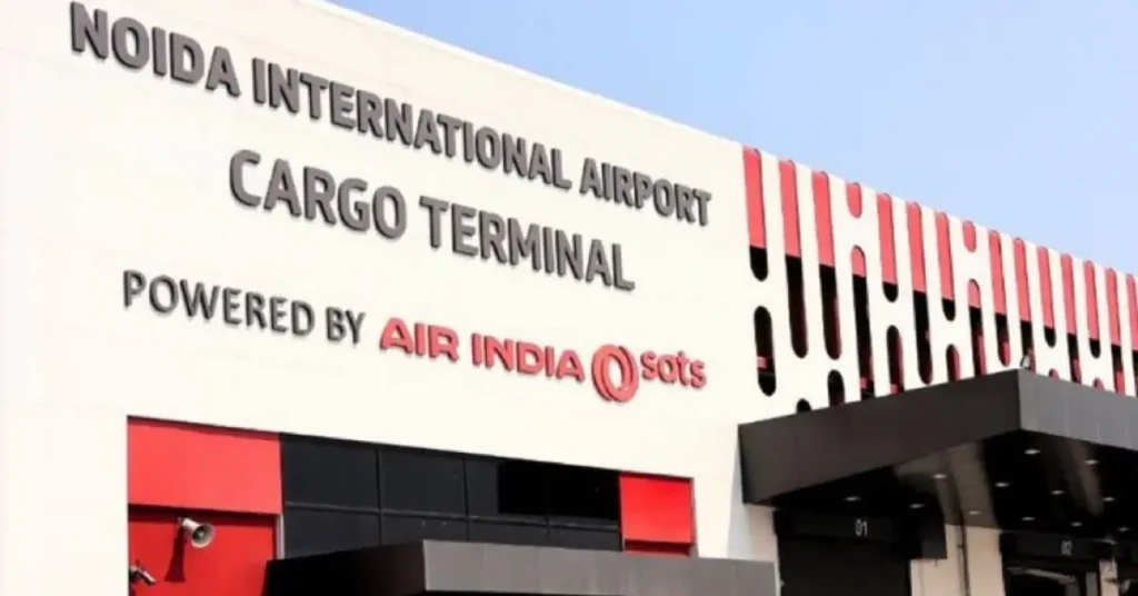 Jewar cargo terminal at Noida International Airport developed by Air India SATS