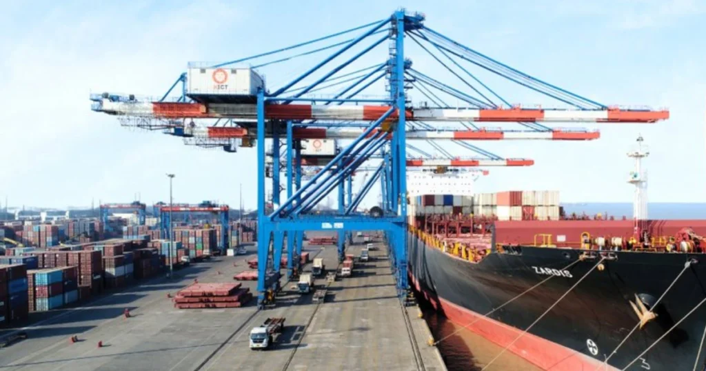 Kandla International Container Terminal cargo operations at Deendayal Port Authority