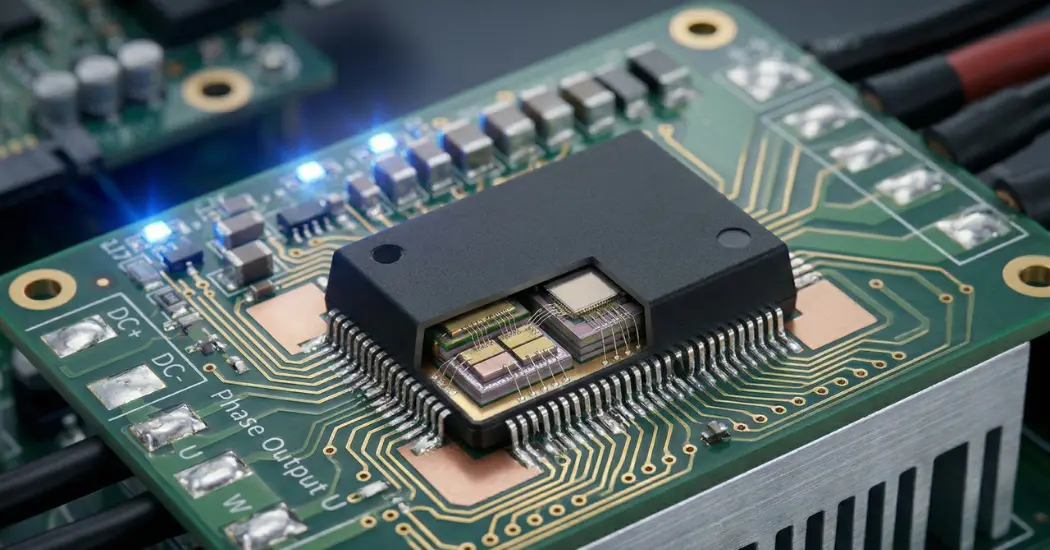 Kaynes Semicon plant semiconductor chip module used in power electronics