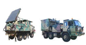 Mountain Radars mounted on military trucks for Indian Air Force operations