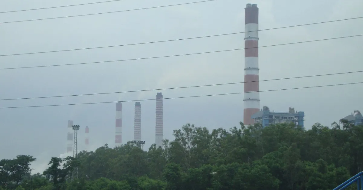 Thermal power plant supporting peak power demand in India