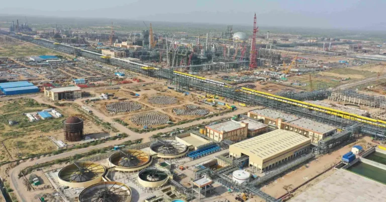 Rajasthan refinery petrochemical complex industrial facility