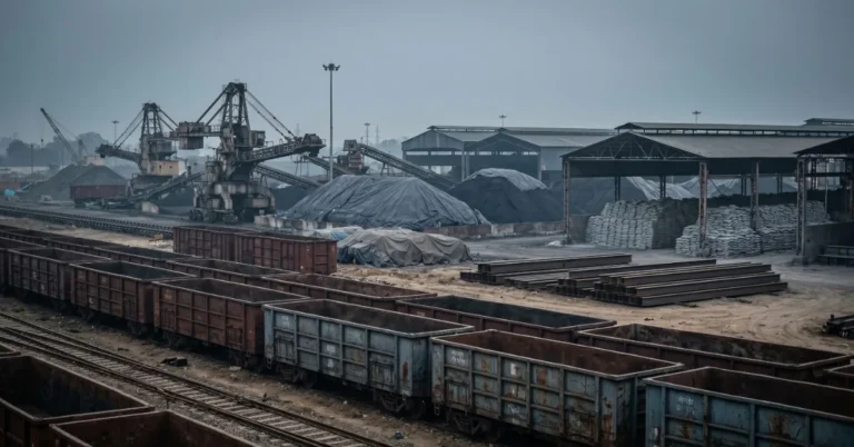 Core Sector Growth industries including power coal steel and refinery