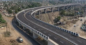 Deendayal Port road over bridge improving cargo movement over railway crossing