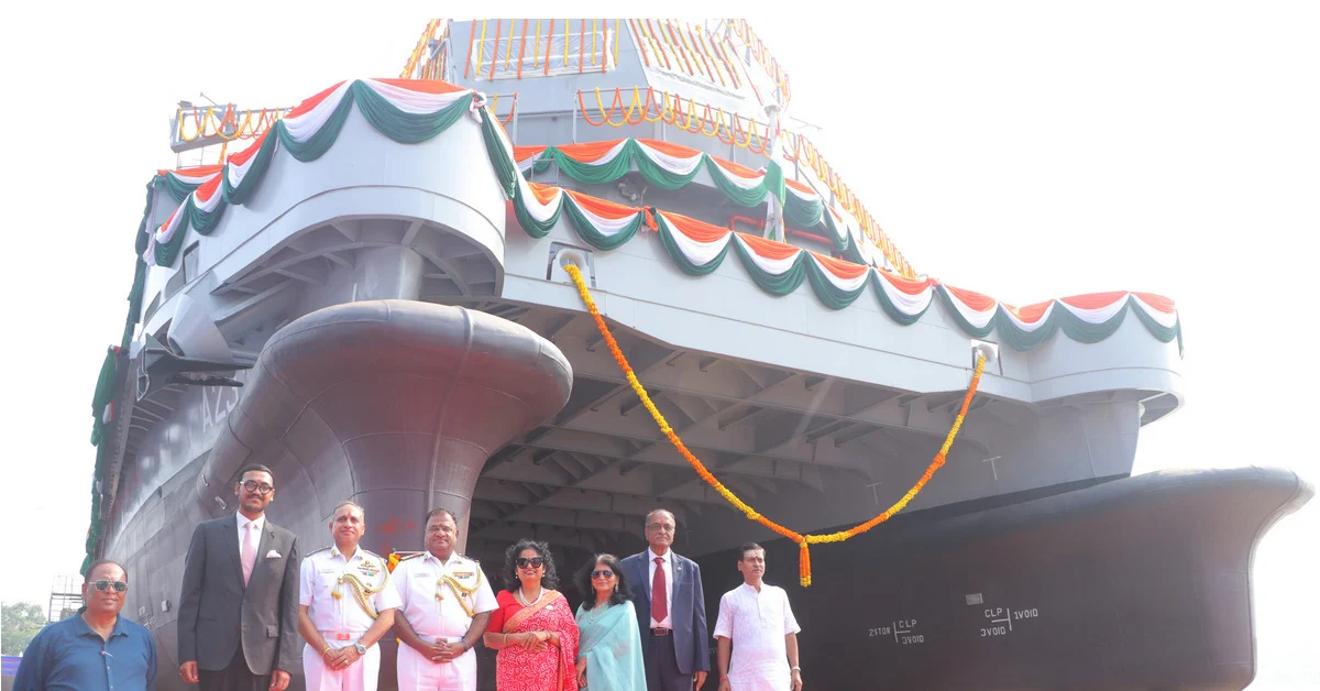 Diving Support Craft vessel of Indian Navy at dockyard
