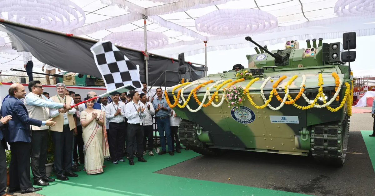 DRDO advanced armoured platforms with crewless turret and amphibious capability