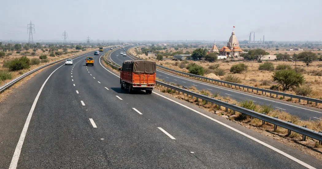 Gujarat highway upgrades connecting industrial and pilgrimage routes