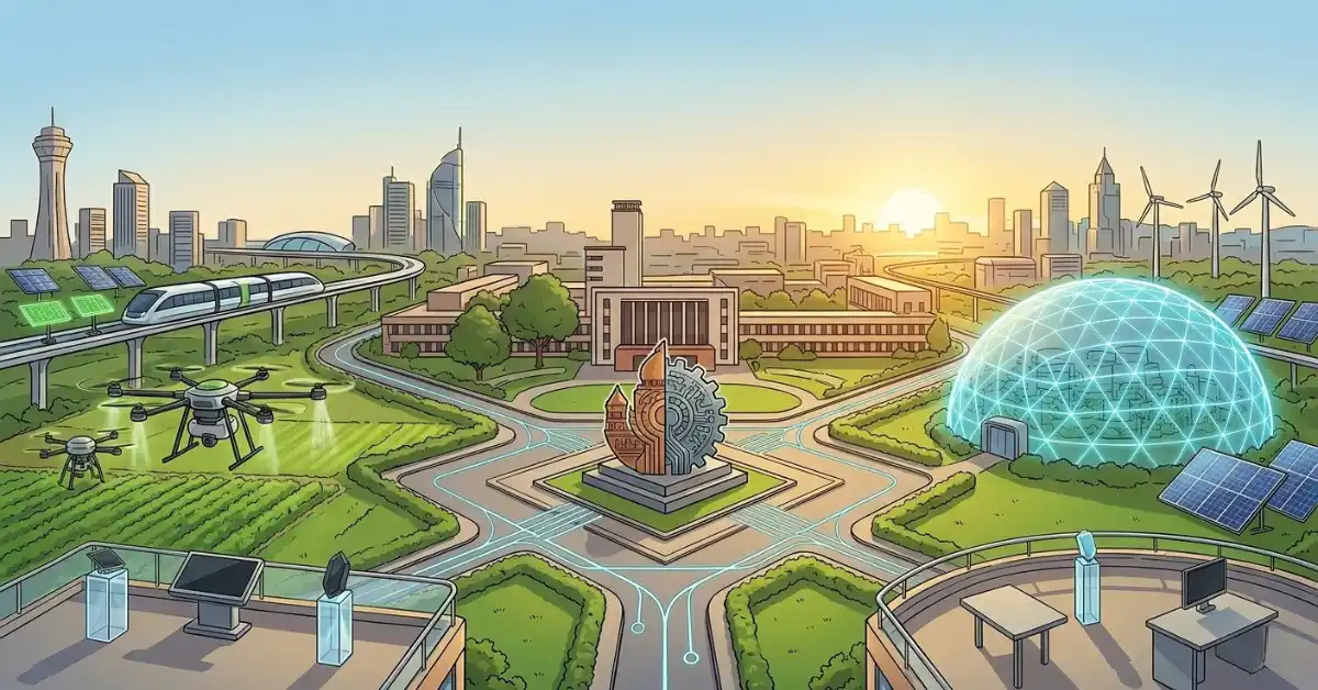 India developing critical and emerging technologies across sectors like AI robotics and clean energy