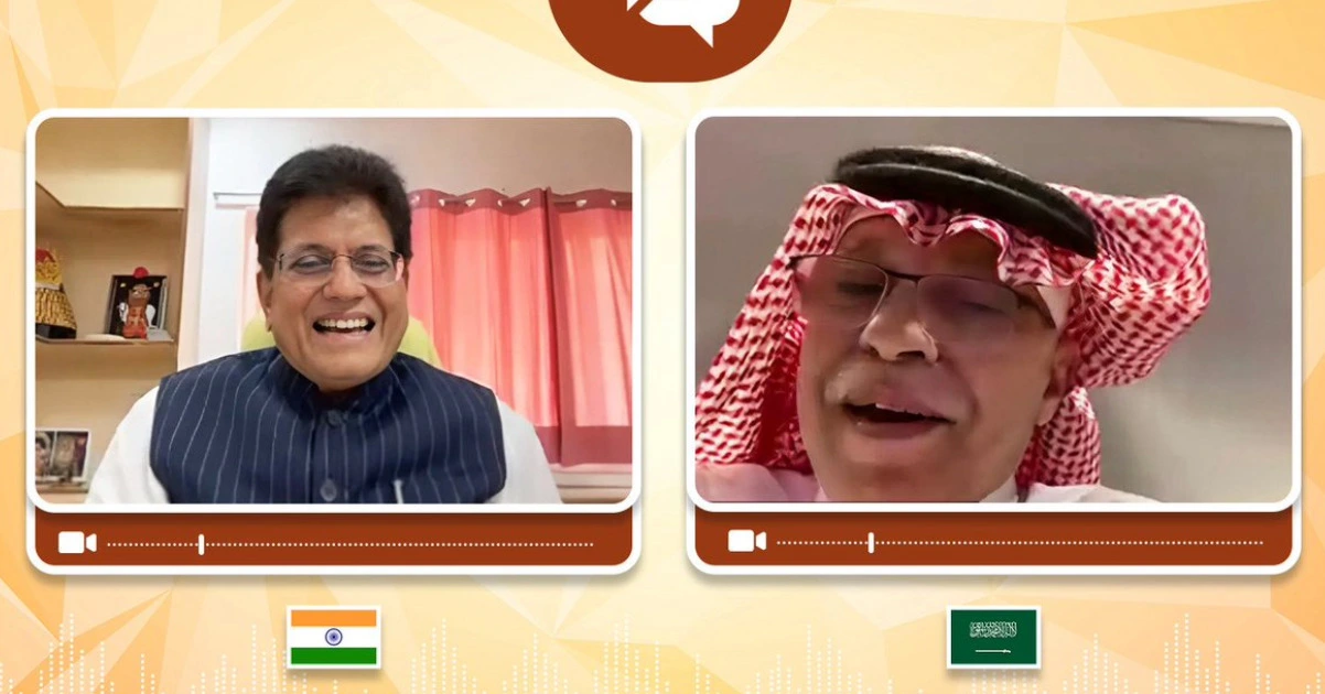 India Saudi Arabia ministers virtual meeting on trade and supply chains