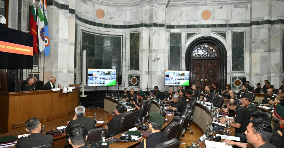 Indian Army networking and data centricity operations discussion