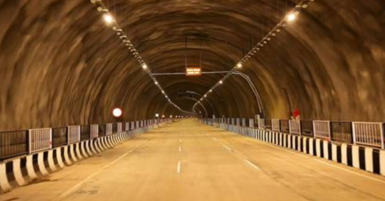 Khambatki Ghat highway tunnel on Pune Satara stretch with vehicles moving through upgraded corridor