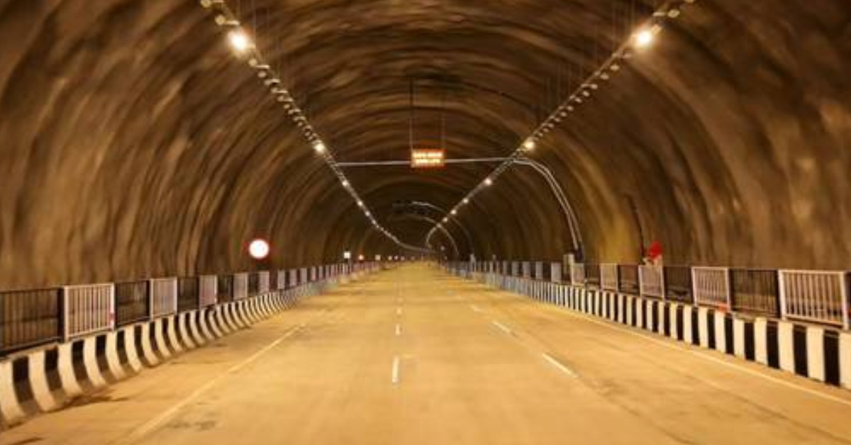Khambatki Ghat highway tunnel on Pune Satara stretch with vehicles moving through upgraded corridor