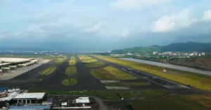 Navi Mumbai Airport expansion with proposed third runway concept