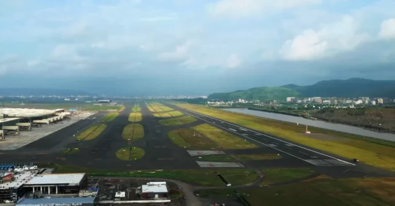 Navi Mumbai Airport expansion with proposed third runway concept