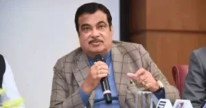 Nitin Gadkari announcing Rishikesh Bypass project approval