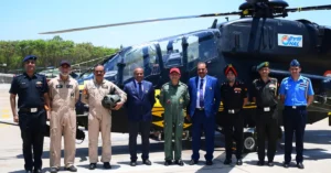 Prachand LCH helicopter in flight representing Prachand LCH capabilities