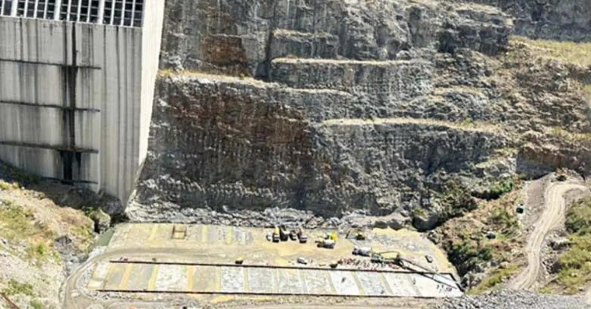 Punatsangchhu-I Project dam construction in Bhutan