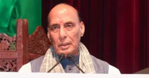 Rajnath Singh addressing event on national security