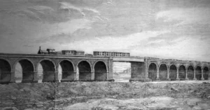 Thane railway bridge authentic historic image shared by minister